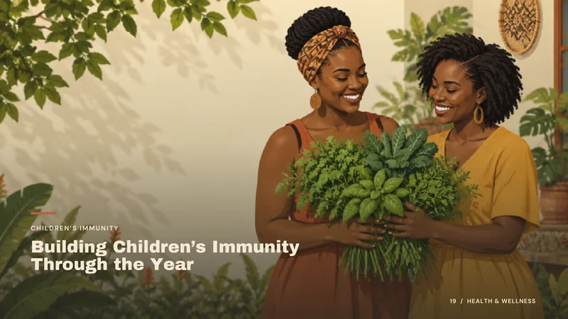 Building Children's Immunity Through the Year