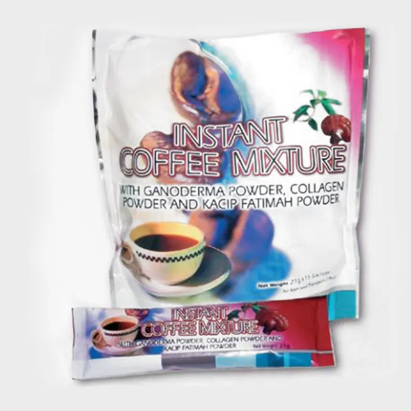 COFFEE WITH GANODERMA, COLLAGEN & KACIP FATIMAH 15's