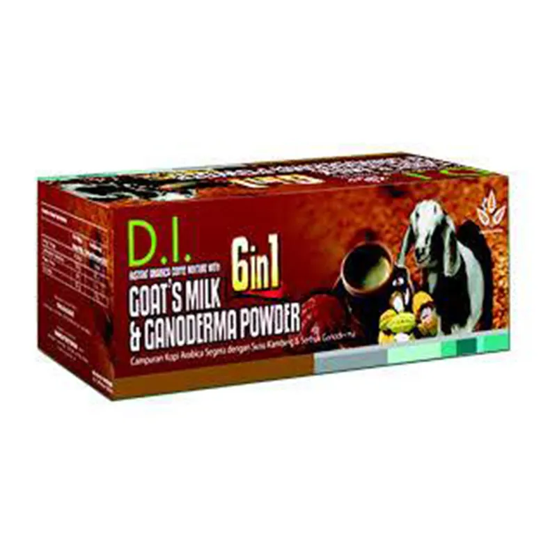 INSTANT ARABICA COFFEE WITH GOAT'S MILK & GANODERMA 20's 6 in 1